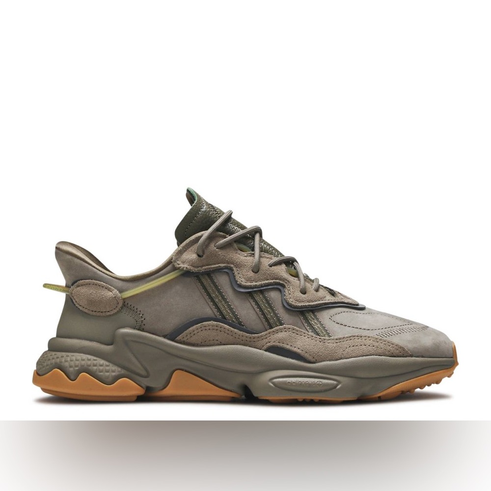 Adidas Originals OZWEEGO 'TRACE CARGO' Sneakers in Green Men’s Size 9.5 GUC - Picture 2 of 13